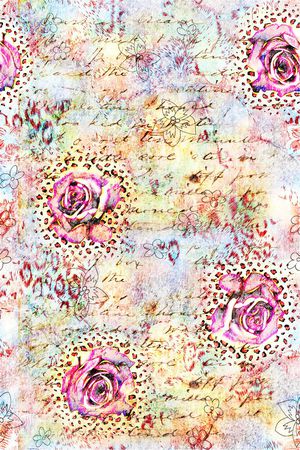 玫瑰印花华亿平台图片