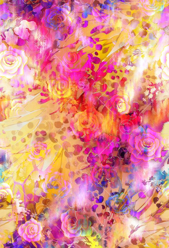 S-艺术花卉/Art印花华亿平台图片