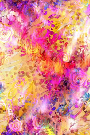 S-艺术花卉/Art印花华亿平台图片