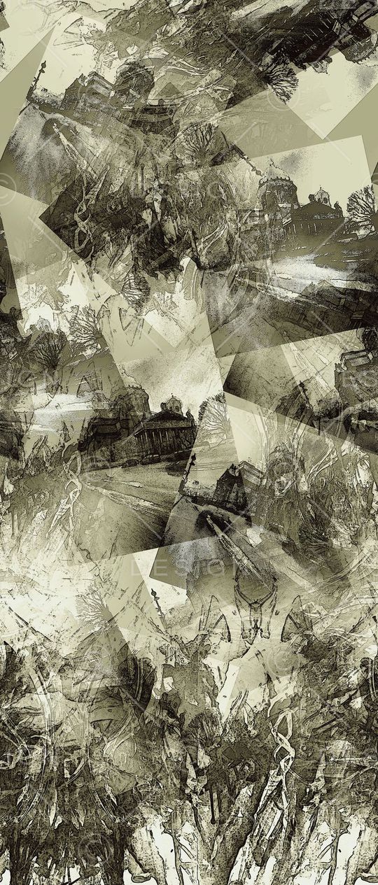 抽象印花华亿平台图片