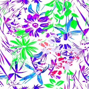 262067-飘逸植物花卉组合