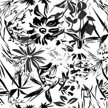 262068-飘逸植物花卉组合