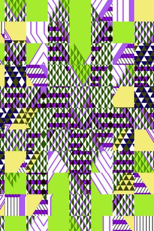 几何印花华亿平台图片