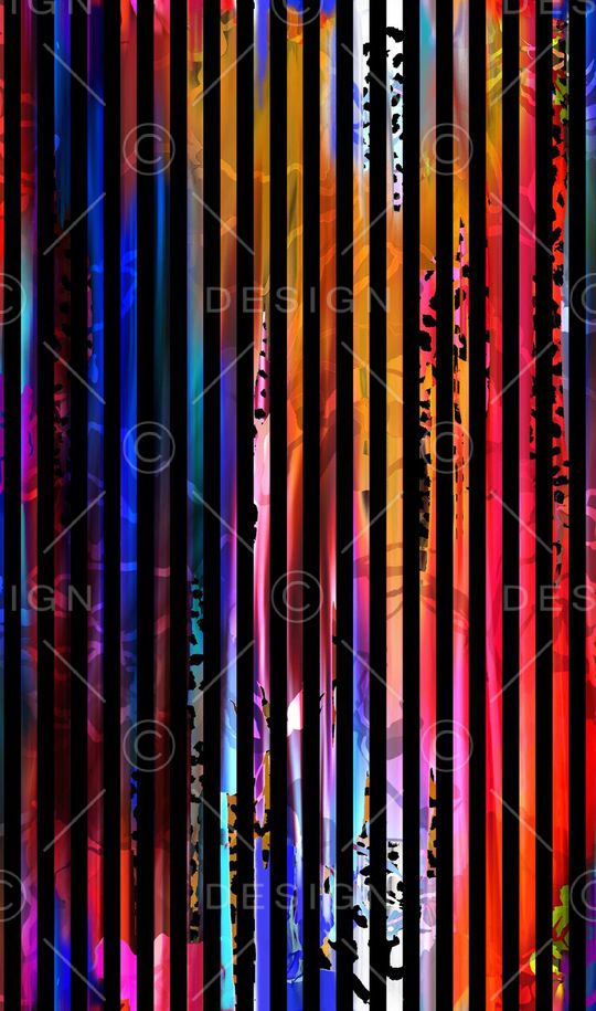 条纹印花华亿平台图片