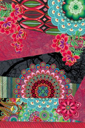 几何印花华亿平台图片