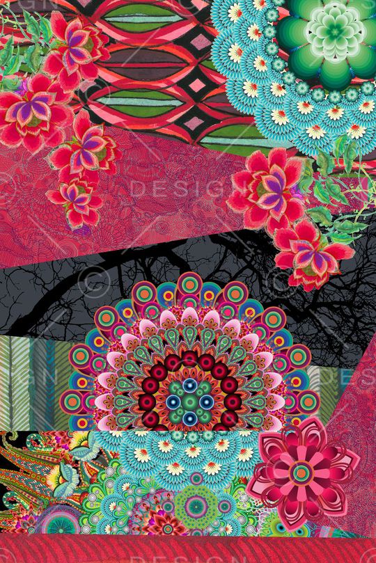 几何印花华亿平台图片