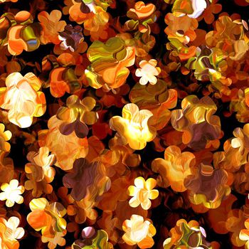 262243-多层次幻彩时尚花朵油彩效果