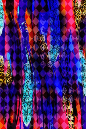 豹纹印花华亿平台图片