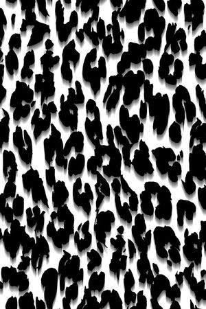 豹纹印花华亿平台图片