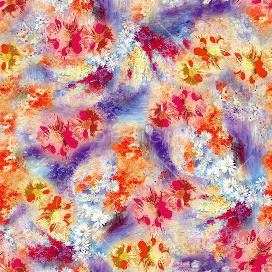 抽象印花华亿平台图片