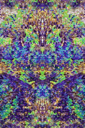 262438-油画笔触密集散点抽象艺术印花