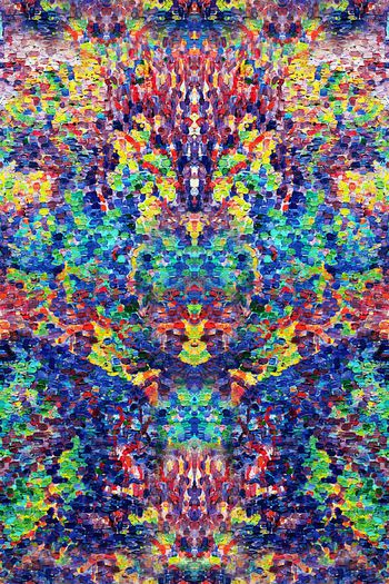 262439-油画笔触密集散点抽象艺术印花