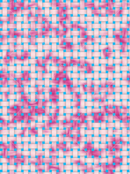 几何图案印花华亿平台图片