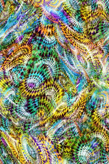 262575-多彩小几何线条抽象组合