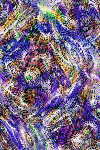 262576-多彩小几何线条抽象组合