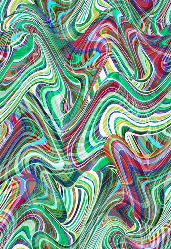 262580-线条波浪抽象组合