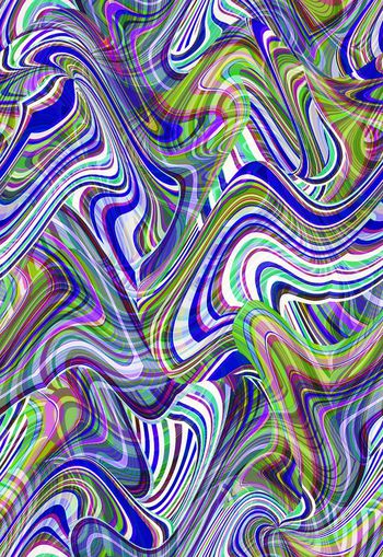 262581-线条波浪抽象组合