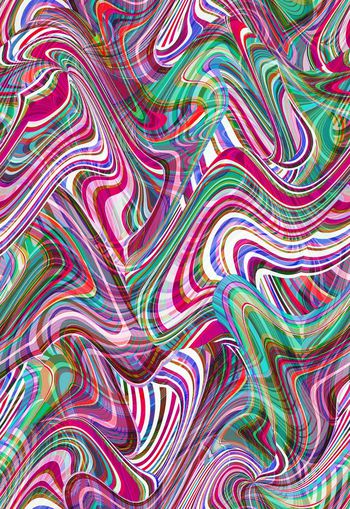 262582-线条波浪抽象组合