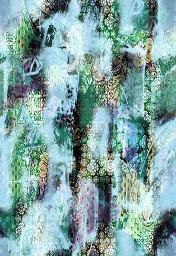 262746-抽象水墨水彩佩斯利腰果拼接组合