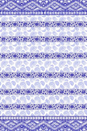 青花印花华亿平台图片