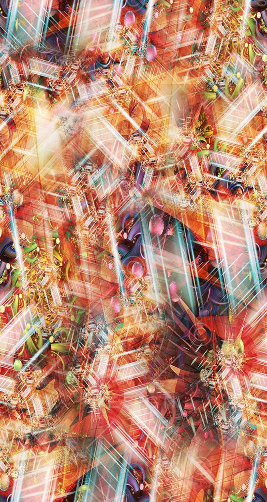 抽象印花华亿平台图片