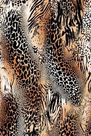 豹纹印花华亿平台图片