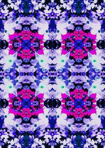 263045-对称组合花卉