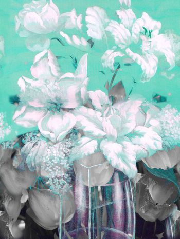 263082-WT217前幅定位花油画花卉牡丹百