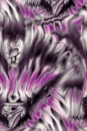 羽毛印花华亿平台图片