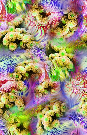 263134-花海 流金岁月 抽象