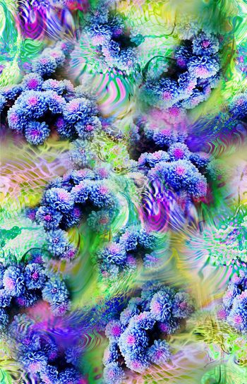 263135-花海 流金岁月 抽象