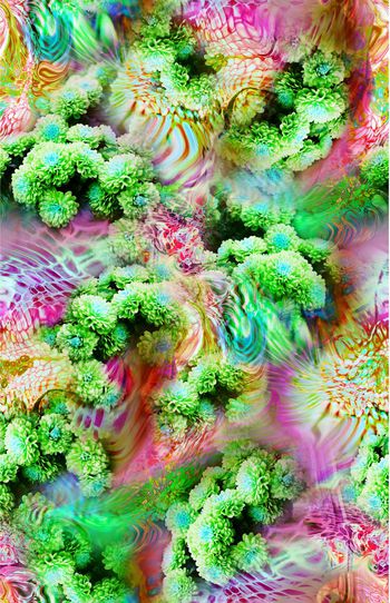 263137-花海 流金岁月 抽象