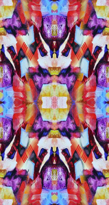 抽象印花华亿平台图片