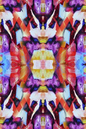 抽象印花华亿平台图片