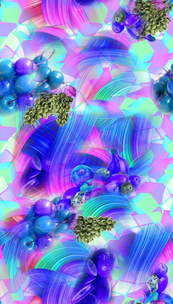 水果印花华亿平台图片