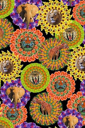 动物印花华亿平台图片