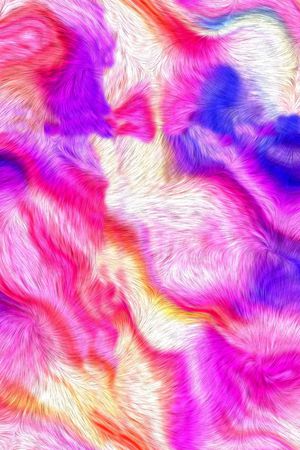 毛皮印花华亿平台图片