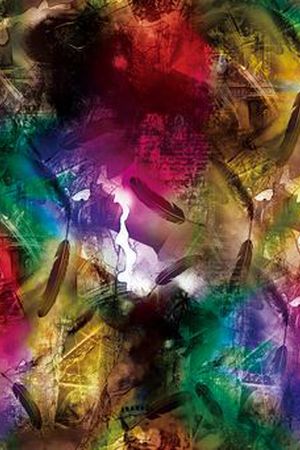 抽象印花华亿平台图片