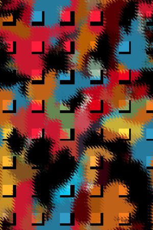 格子印花华亿平台图片