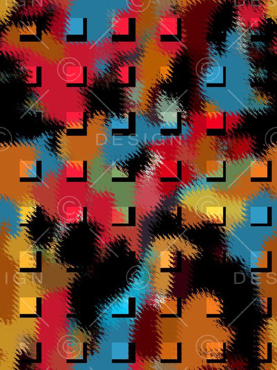 格子印花华亿平台图片