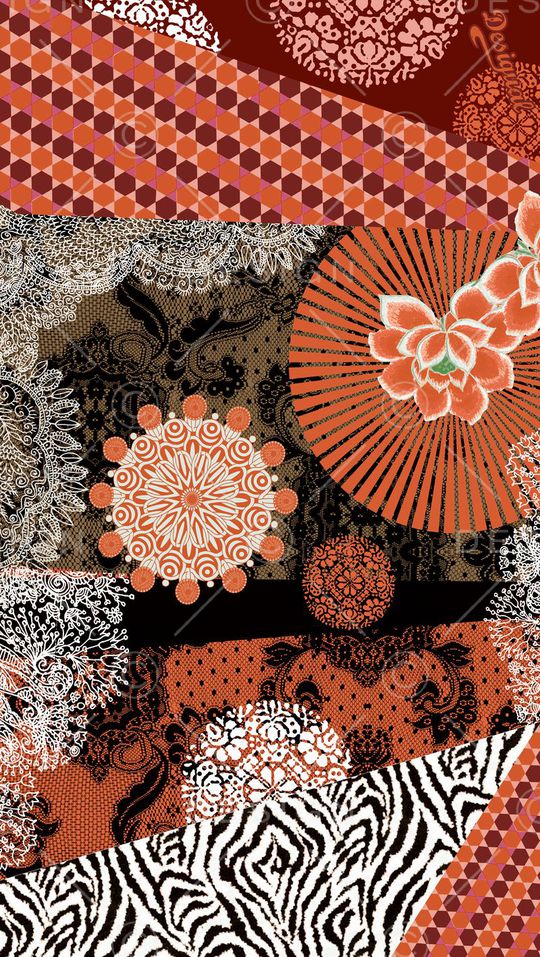 几何印花华亿平台图片