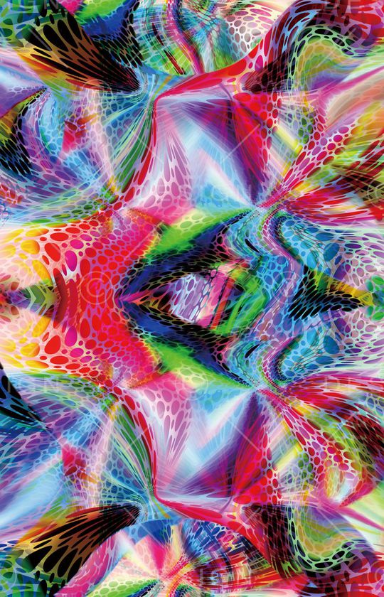 抽象印花华亿平台图片