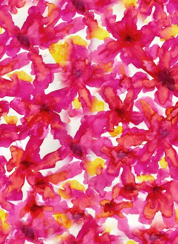 263720-水墨水彩大花卉