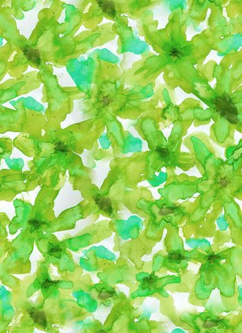 263723-水墨水彩大花卉（提供手绘原稿）