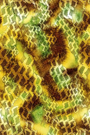 蛇皮印花华亿平台图片