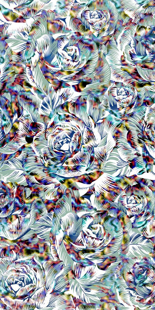 玫瑰印花华亿平台图片