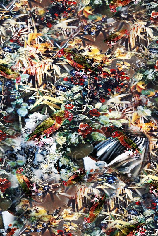 抽象印花华亿平台图片