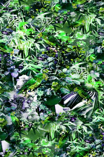 263979-抽象 油画 复古