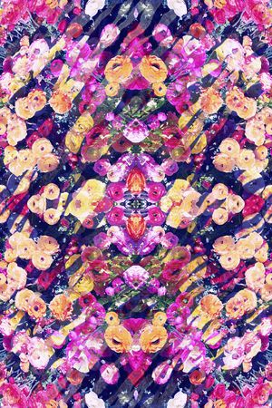 艺术效果印花华亿平台图片