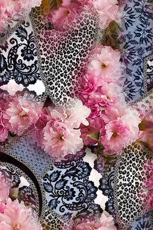 拼贴组合印花华亿平台图片